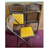 (4) Metal Folding Chairs