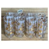 (8) MCM Drinking Glasses