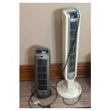 Pair of LASKO Floor Fans