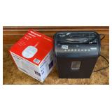 Paper Shredder & Mini Mist Humidifier