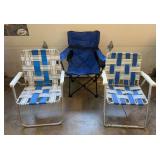 (3) Lawn Chairs
