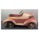 Vintage Metal Pedal Car