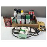 Spray Paint, PB Blaster, Seagram, & Misc