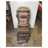 Estate Oak Parlor Stove