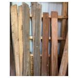 Assorted Rough Cut Lumber