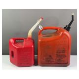 (2) Gasoline Cans