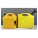 (2) Diesel Cans with Contents