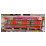40 ft 6 Section Heavy Duty Metal Storage Shelve