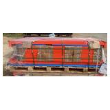 40 ft 6 Section Heavy Duty Metal Storage Shelve