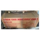 MGC40 Mini Golf Cart Tricycle RED