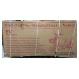 EV Two-Wheeled Electric Vehicle WHITE