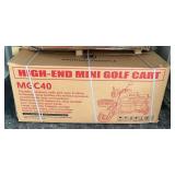 MGC40 Mini Golf Cart Tricycle BLUE