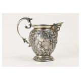 .833 Silver Dutch Ornate Creamer
