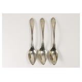 3 800 Silver Spoons Dated 1870