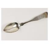 Coin Silver Table Spoon. R.H. Bailey, Woodstock, V
