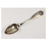 Coin Silver Table Spoon. Hotchkiss & Schreuder
