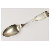 Coin Silver Table Spoon. Cleveland?