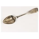 Coin Silver Table Spoon. George Doty