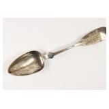 Coin Silver Table Spoon. Philo Dubois