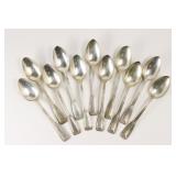11 Tiffany & Co "St Dunstan" Sterling Tablespoons