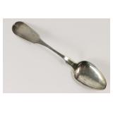 Coin Silver Table Spoon. H Hudson, Louisville
