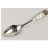 Benedict & scudder Coin Silver Teaspoon. New York