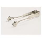 Bolles & Childs Coin Silver Tongs. Hartford, CT