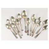 14 Misc Gorham Sterling Silver Spoons