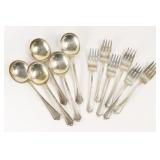 11 Pcs Gorham "Plymouth" Sterling Silver