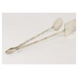 Sterling Silver Tongs. Mexico