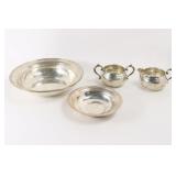 4 Pcs Misc Gorham Sterling Silver Tableware