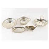 5 Pcs Misc Sterling Silver Tableware