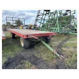 Hay rack on John Deere gear