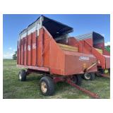 Farmhand  Silage Wagon on westendorf gear