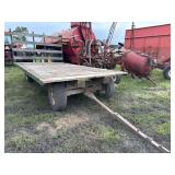 Hay rack on John Deere gear