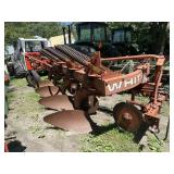 White 588 4 bottom plow