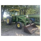 John Deere 4320 with John Deere Loader