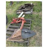 Coulters and plow for IH 700