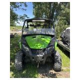 2016 Acrtic cat Prowler 700 with eagle plow