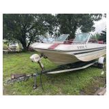 '75 Tri-Sonic 19  165hp Speed Boat & Trailer