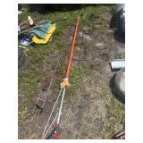 Garden stakes and pole trimmer handle