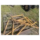 Scaffolding base parts