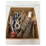 Hooks, pins, brushes, etc