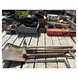 Shovel, pick axe