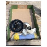 Rope, propeller, boat anchor