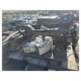 Sewing machine and wheels