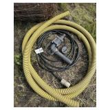 Hose, connector and electric cord