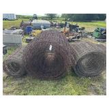 Rolls of woven wire (3)