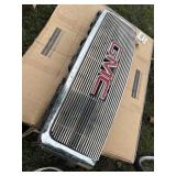 GMC front grille, wheel flares and headlight