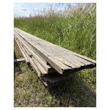 2 by 12 wood planks 16-18 feet